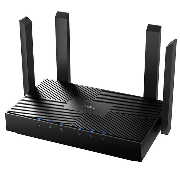 Cudy Wr3000 Smart Router Wifi 6 Ax3000 Doble Banda - 1X Puerto Wan 1000/100/10 Mbps Y 3X Puertos Lan 1000/100/10 Mbps - 4 Antenas Externas
