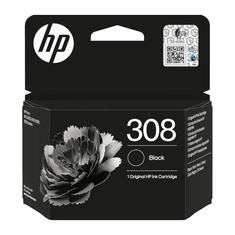 Hp Cartucho 308 Negro