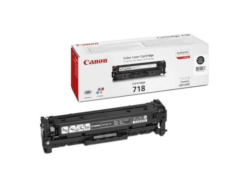 Canon Toner Negro Lbp 7200Cdn - Serie Mf 83Xx - Crg 718Bk