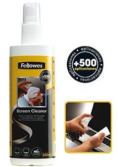 Fellowes Spray Limpiador 250 Ml Pantallas