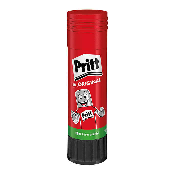 Pritt Barra De Pegamento Mediano 22Grs - Sin Disolventes - 97% De Ingredientes Naturales - Lavable A 20ºc - Seguro Para Niños