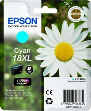 Epson Tinta Cian Expression Home Xp-102/205/215/305/405 - Nº18Xl