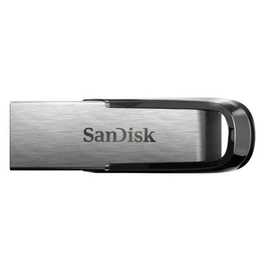 Sandisk Ultra Flair Memoria Usb 3.0 32Gb - Sin Tapa - Color Acero/Negro (Pendrive)