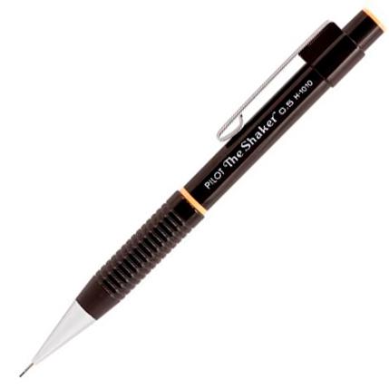 Pilot Portaminas H-1010 The Shaker 0.5 Con Goma Negro
