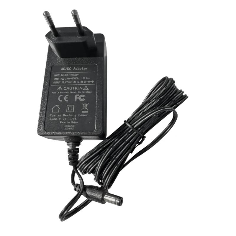 Iggual Adaptador Corriente Ac/Dc 12V 3A Monitor