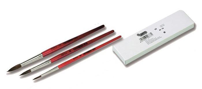 Jovi School Pinceles Artísticos Pelo Poney Nº 3 Estuche De 12