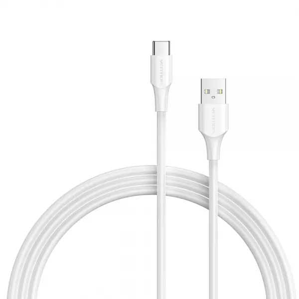Vention Cable Usb-A Macho A Usb-C Macho - 2M - 3A - 60W - 480Mbps - Color Blanco