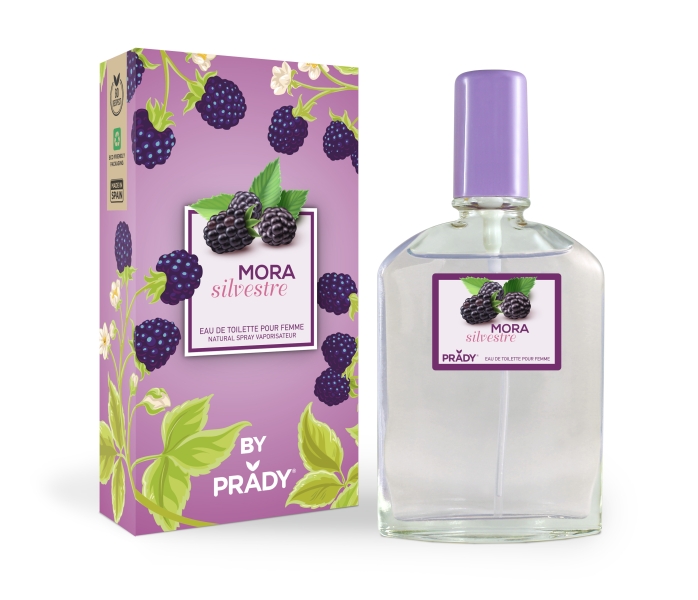 Prady Colonia Coleccion Frutales Mora Silvestre - Frasco De 90 Ml - Spray Pulverizador