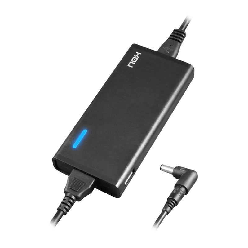 Nox Cargador Para Portátil 65W Usb