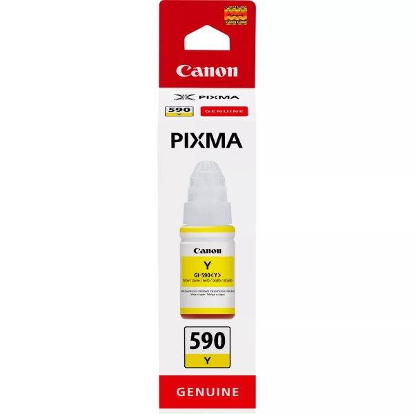 Canon Gi590 Amarillo Botella De Tinta Original - Gi590Y/1606C001