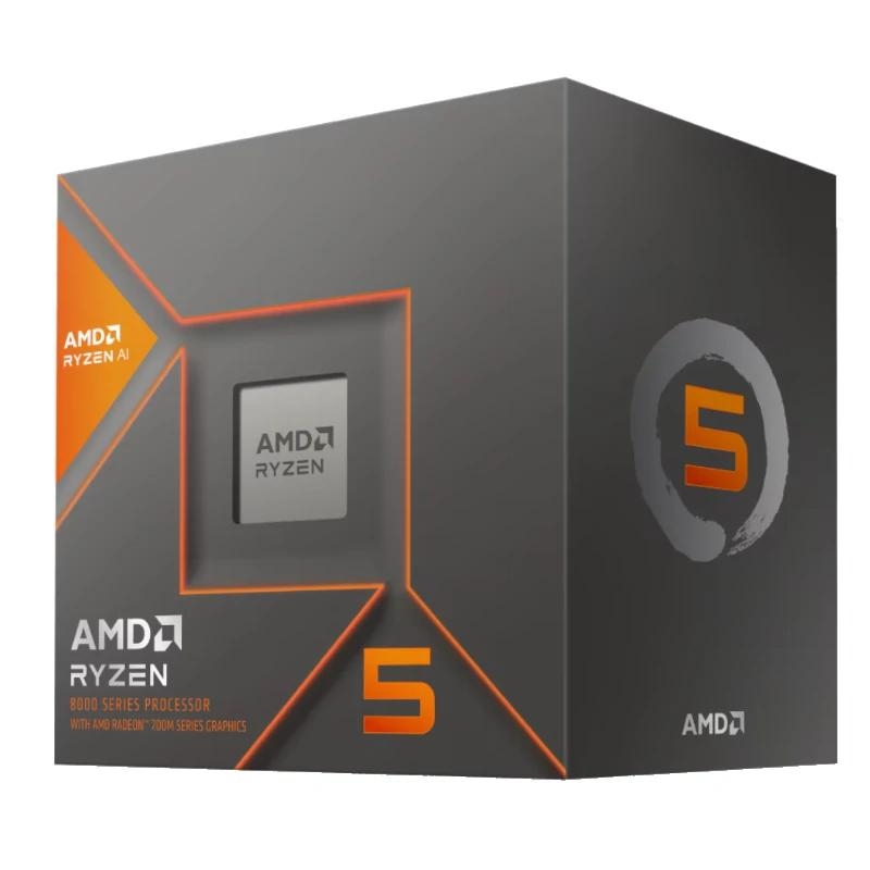 Amd Ryzen 5 8600G 4.3G 22M 6C Am5 Box+Disipador Ia