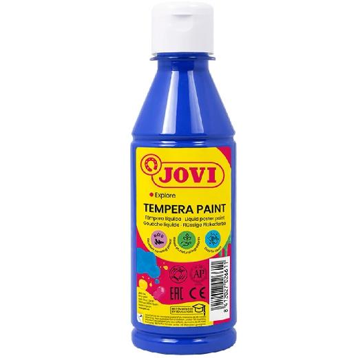 Jovi Témpera Líquida Azul Oscuro Botella De 250Ml