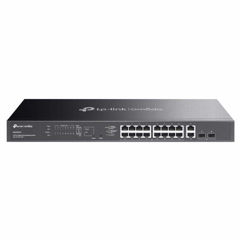 Tp-Link Es220Gmp Switch 16Xg Poe+ 2Xg 2Xsfp 250W