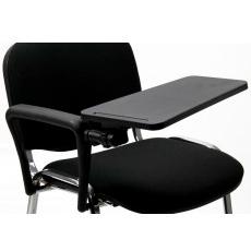 Unisit Reposabrazos Con Mesita Escritorio Para Silla Confidente Dado Negro