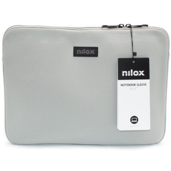 Nilox Funda Color Sleeve Portátil De 14,1 Gris