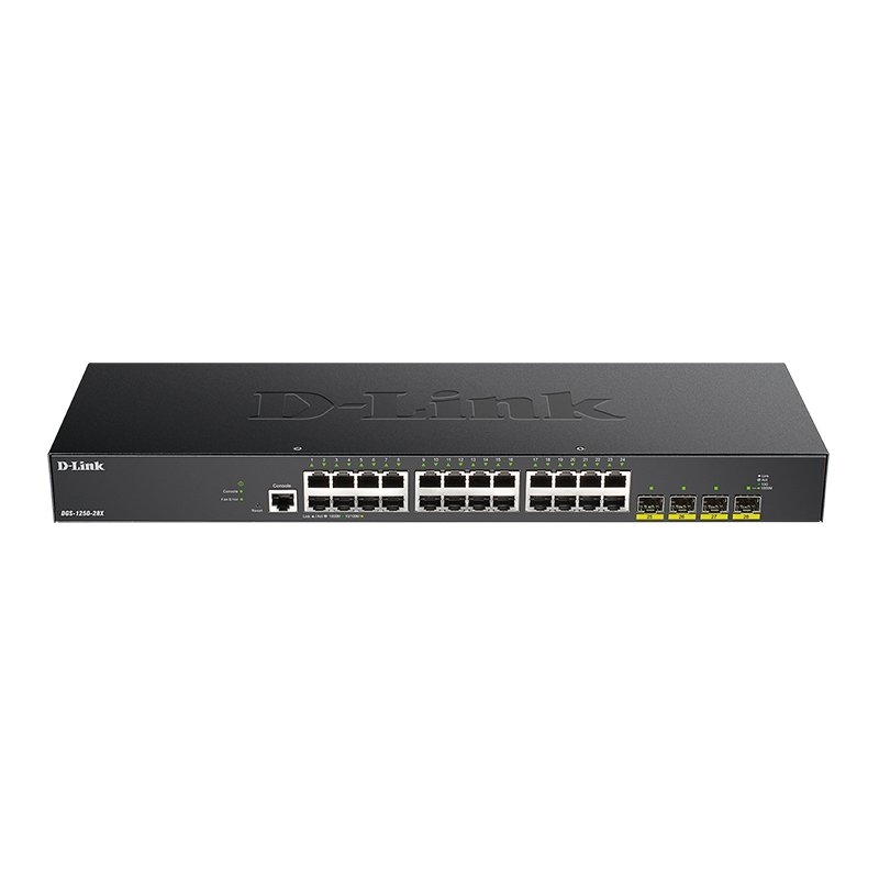 D-Link Dgs-1250-28X/E Switch 24Xgb+4X10G Sfp+