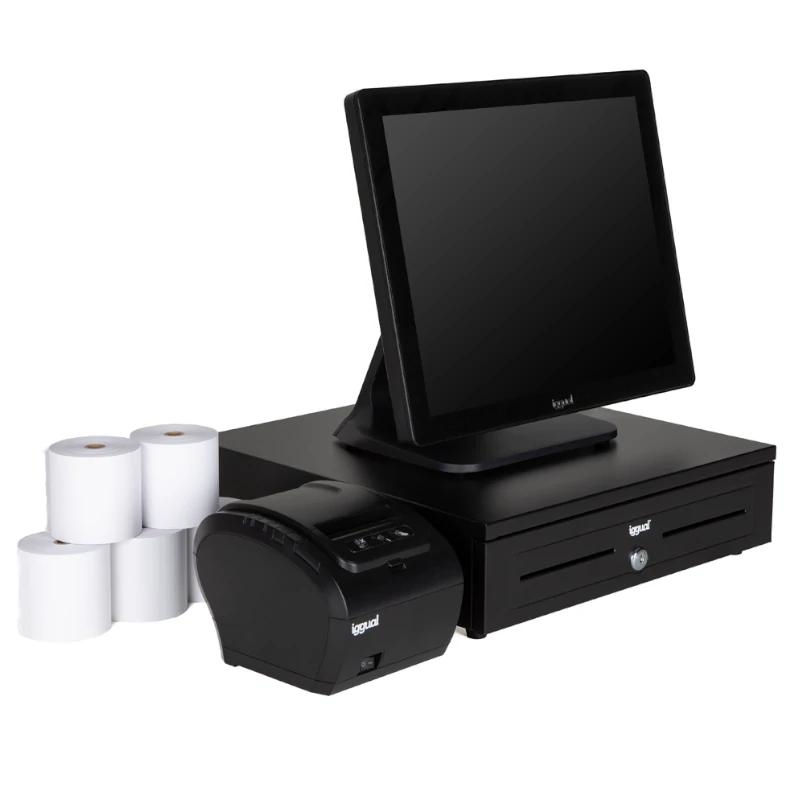 Iggual Pack Completo Tpv 17 N100 Tp8002 Iron-Hd