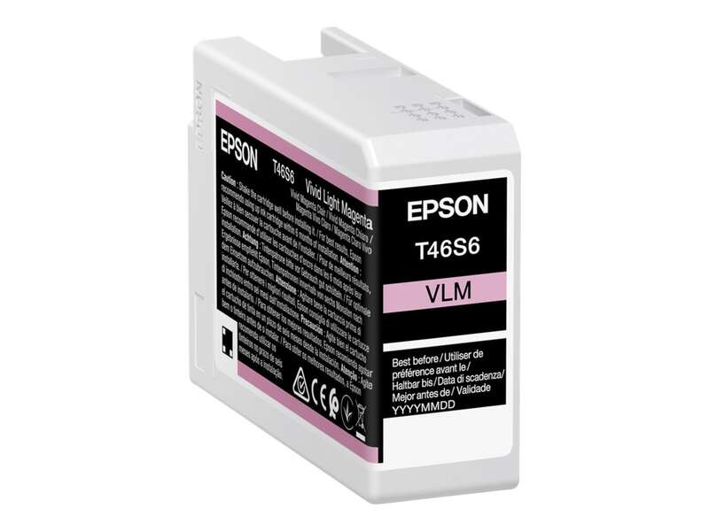 Epson T46S6 Magenta Light Vivido Cartucho De Tinta Original - C13T46S600