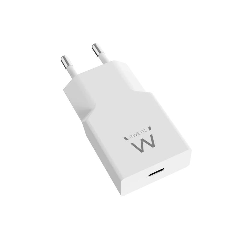 Ewent Ew1310 Cargador Rápido Usb-C 20W Tec.ganfast
