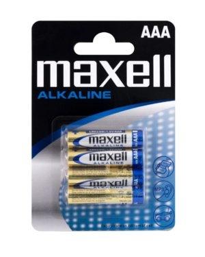 Maxell Pilas Alcalinas Aaa - Lr03- Pack 4 Uds