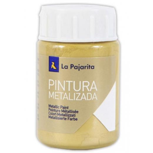 La Pajarita Pintura Metalizada Me-03 35Ml Oro Rico