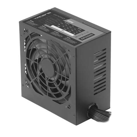Tacens Apiii600 Fuente De Alimentacion 600W Atx - Eficiencia 85% Bronze - Tecnologia Smd - Seguridad Total - Silencio Total - Cables Y Carcasa Full Black - Empaquetado Con Alta Proteccion Epe - Color Negro
