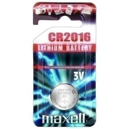 Maxell Pack De 1 Pila Litio De Boton Cr2016 3V