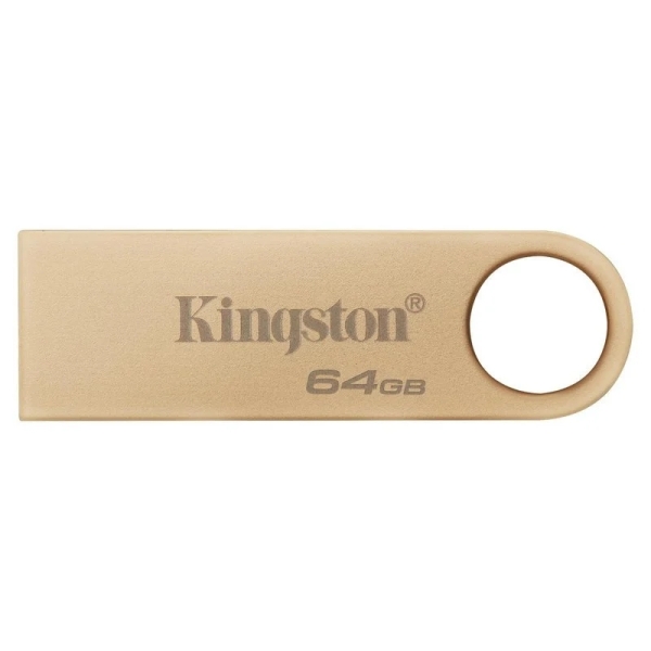 Kingston Datatraveler Se9 G3 Memoria Usb-A 3.2 Gen 1 64Gb - 220 Mb/S En Lectura - Diseño Metalico - Color Oro (Pendrive)