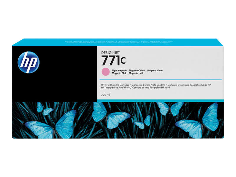 Hp 771C Magenta Light Cartucho De Tinta Original - B6Y11A