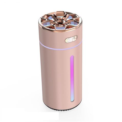 Xo Aromatizador De Espacios Reducidos - Luz Rgb - Bateria 800Mah - Cargador Tipo C - Capacidad 300Ml - Color Rosa