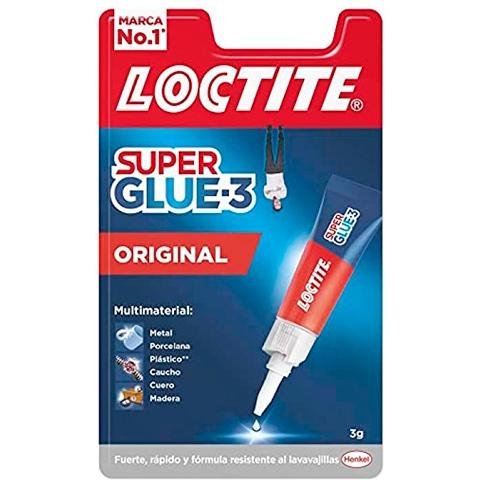 Loctite Super Glue-3 Adhesivo Instantáneo Original 3Gr