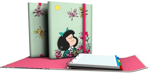 Grafoplás Carpeplús Anillas 4D25Mm Recambio 100H 5X5 Ma3.Forrado Mafalda Primavera