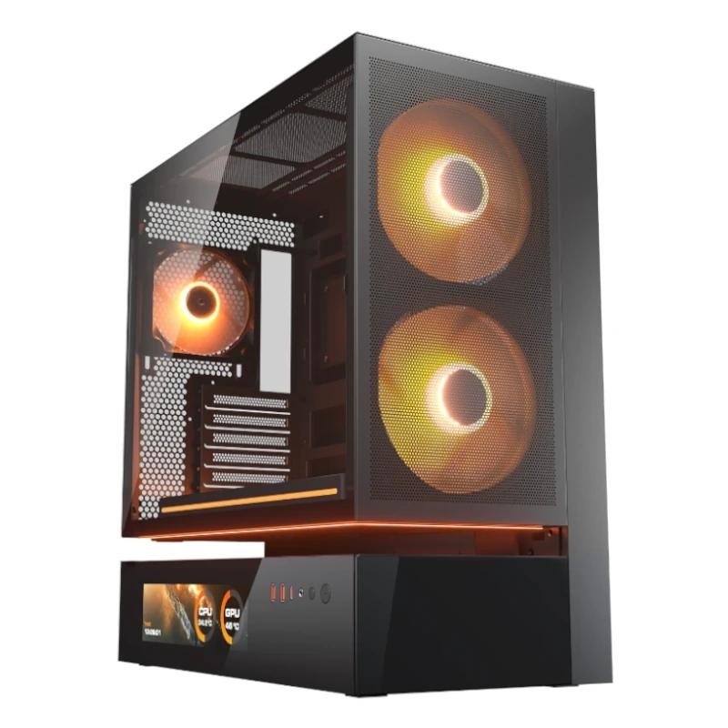 Cougar Caja Semitorre Cfv235 Mesh Vision Black