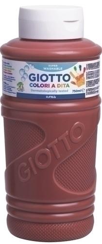 Giotto Pintura De Dedos De 750 Ml Color Marrón