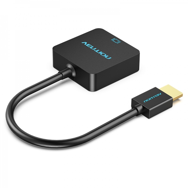 Vention Conversor Hdmi Macho A Vga Hembra - 0.15M - Color Negro