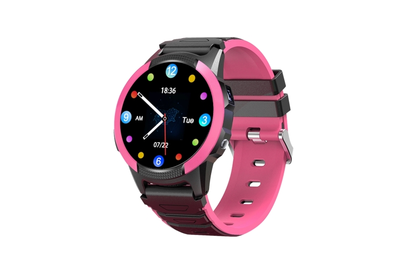 Savefamily Reloj Inteligente Smartwatch Infantil Slim Con Gps Y Llamada - Ipx7 - Camara Lateral - Pantalla Ips 1,28" - Color Rosa
