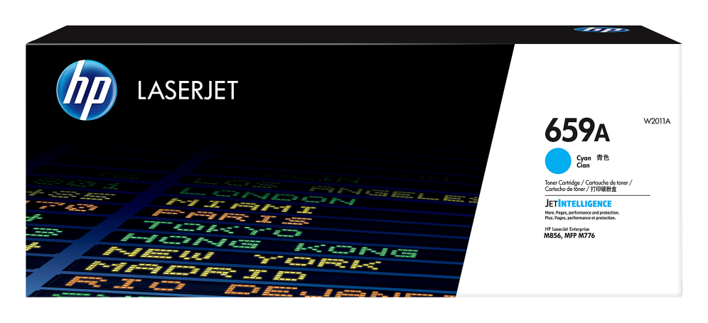 Hp Laserjet Cartucho De Tóner Original 659A Cian