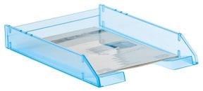 Archivo 2000 Bandeja Apilable Fondo Liso Opcional Uso De Varillas Elevadoras Din A4 Y Folio 340X260X60 Lagoon Traslúcida