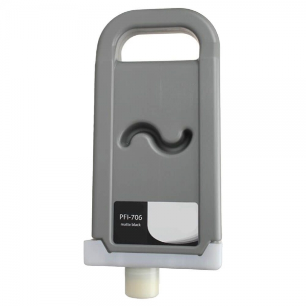 Canon Pfi706 Negro Mate Cartucho De Tinta Pigmentada Generico - Reemplaza 6680B001