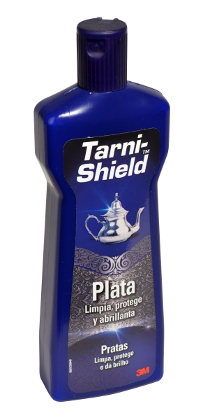 3M Tarni-Shield Liquido Para Limpieza Y Proteccion De Plata - 250Ml - Base De Agua - Evita La Oxidacion