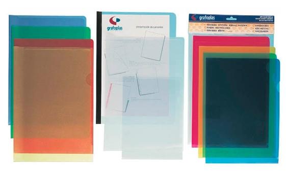 Grafoplas Dossier Uñero A4 Polipropileno Verde Bolsa -10Ud-