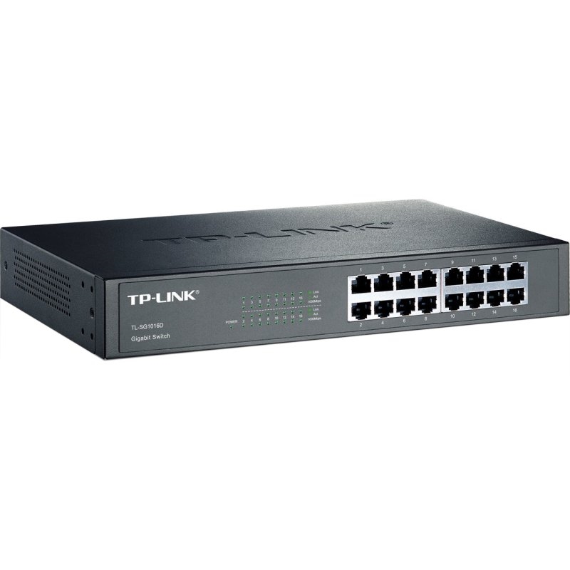 Tp-Link Tl-Sg1016D Switch 16Xgb