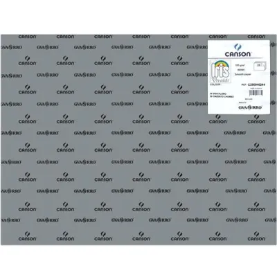 Iris Cartulina 50X65Cm 185Gr Gris Plomo -25U-