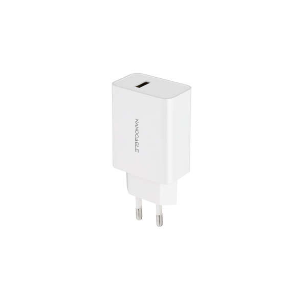 Nanocable Cargador Usb 5V/2.1A - Color Blanco