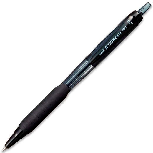 Uniball Rollerball Jetstream Sxn-101-07 Retráctil 0.7Mm Negro