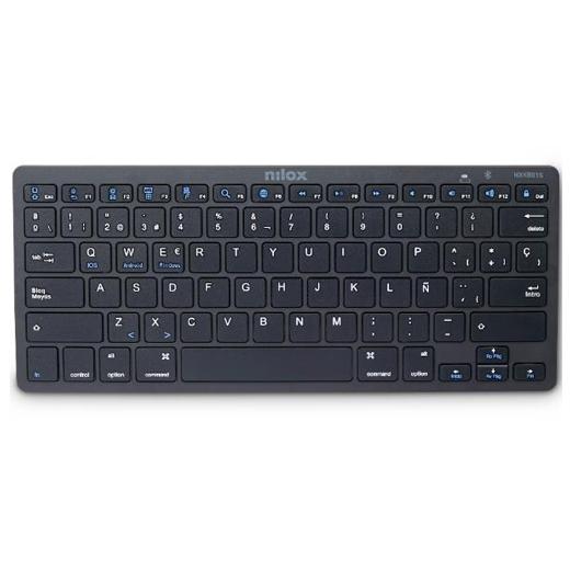 Nilox Teclado Bluetooth Negro