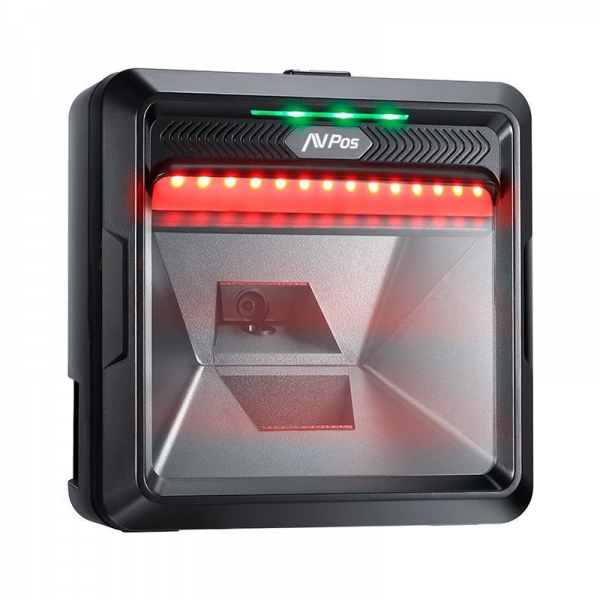 Avpos Avp-Bp760-2D Lector De Codigos De Sobremesa - Escaneo Automatico- Lectura De Codigos 1D, 2D Y Qr - Usb - Color Negro