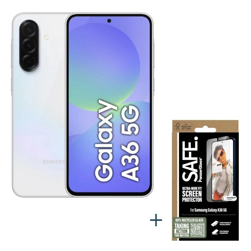 Samsung Galaxy A36 256Gb 8G White+Prot Safe