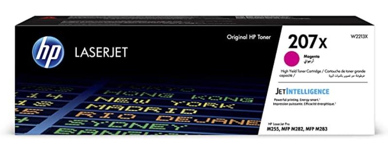 Hp Toner Magenta Laserjet Color Pro Mfp /M282Nw/M283Fdn/M283Fdw/Pro M255Dw - Nº 207X