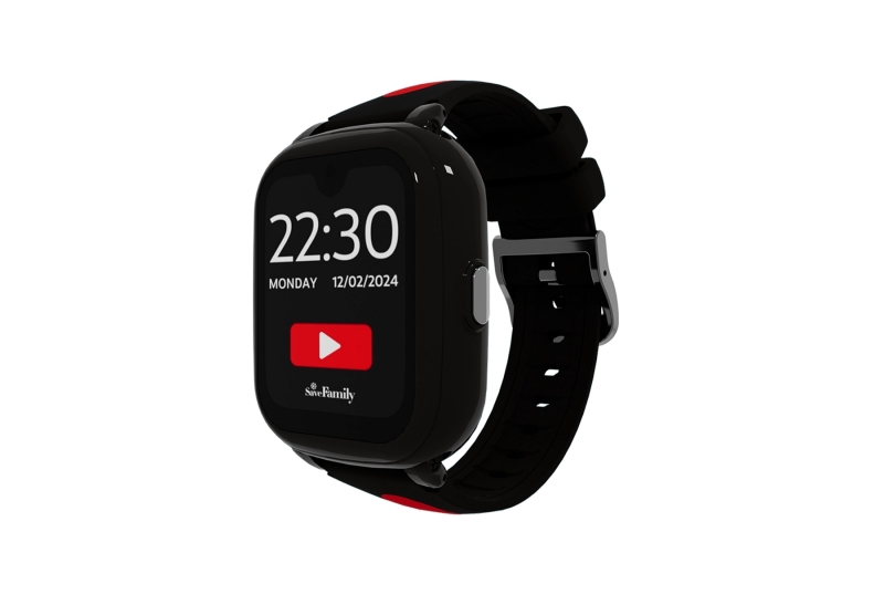 Savefamily Reloj Inteligente Smartwatch Infantil Iconic Plus 2 Con Gps Y Llamada - Ip67 - Bateria 850Mah - Ia - Color Streamer